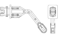 Snímač, teplota interiéru HELLA 6ZT 351 080-101