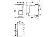 spínač HELLA 6RH 007 832-741