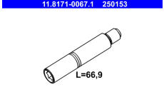 Vodicí čep, brzdový třmen ATE 11.8171-0067.1