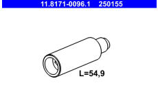Vodicí čep, brzdový třmen ATE 11.8171-0096.1