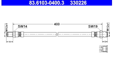 Brzdová hadice ATE 83.6103-0400.3