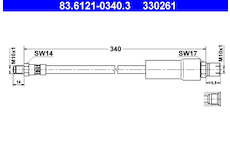 Brzdová hadice ATE 83.6121-0340.3