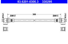 Brzdová hadice ATE 83.6201-0300.3