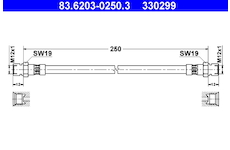 Brzdová hadice ATE 83.6203-0250.3