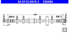 Brzdová hadice ATE 24.5112-0410.3