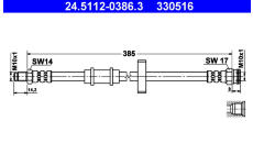 Brzdová hadice ATE 24.5112-0386.3