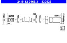 Brzdová hadice ATE 24.5112-0465.3