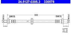 Brzdová hadice ATE 24.5127-0305.3