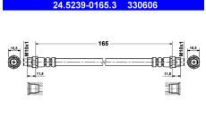 Brzdová hadice ATE 24.5239-0165.3