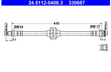 Brzdová hadice ATE 24.5112-0408.3