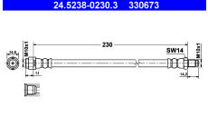 Brzdová hadice ATE 24.5238-0230.3