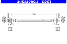 Brzdová hadice ATE 24.5242-0190.3