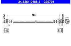 Brzdová hadice ATE 24.5251-0185.3