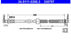 Brzdová hadice ATE 24.5111-0355.3