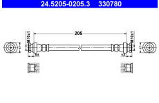 Brzdová hadice ATE 24.5205-0205.3