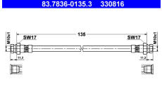 Brzdová hadice ATE 83.7836-0135.3