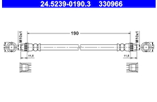 Brzdová hadice ATE 24.5239-0190.3