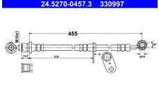 Brzdová hadice ATE 24.5270-0457.3