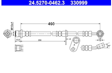 Brzdová hadice ATE 24.5270-0462.3