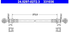 Brzdová hadice ATE 24.5297-0272.3