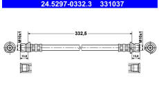 Brzdová hadice ATE 24.5297-0332.3