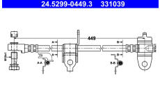 Brzdová hadice ATE 24.5299-0449.3