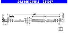 Brzdová hadice ATE 24.5155-0445.3