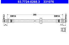 Brzdová hadice ATE 83.7724-0268.3