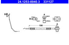 Brzdová hadice ATE 24.1253-0040.3
