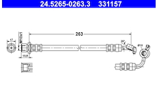Brzdová hadice ATE 24.5265-0263.3