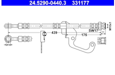 Brzdová hadice ATE 24.5290-0440.3