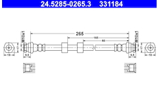 Brzdová hadice ATE 24.5285-0265.3