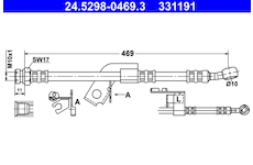 Brzdová hadice ATE 24.5298-0469.3