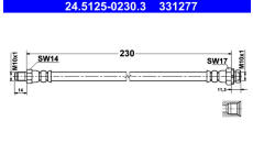 Brzdová hadice ATE 24.5125-0230.3