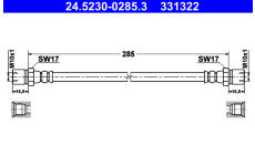Brzdová hadice ATE 24.5230-0285.3