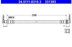 Brzdová hadice ATE 24.5111-0310.3