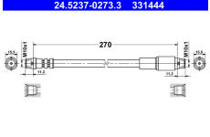 Brzdová hadice ATE 24.5237-0273.3