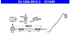 Brzdová hadice ATE 24.1294-0015.3