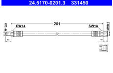 Brzdová hadice ATE 24.5170-0201.3
