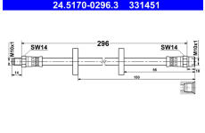 Brzdová hadice ATE 24.5170-0296.3
