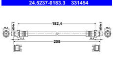 Brzdová hadice ATE 24.5237-0183.3