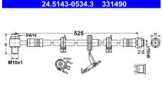 Brzdová hadice ATE 24.5143-0534.3
