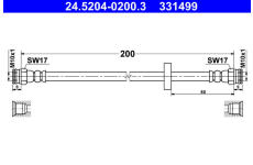 Brzdová hadice ATE 24.5204-0200.3