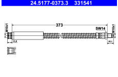 Brzdová hadice ATE 24.5177-0373.3