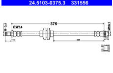 Brzdová hadice ATE 24.5103-0375.3