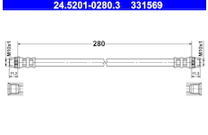 Brzdová hadice ATE 24.5201-0280.3