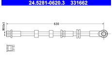 Brzdová hadice ATE 24.5281-0620.3