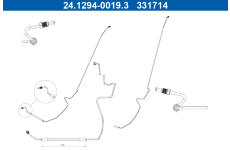 Brzdová hadica ATE 24.1294-0019.3