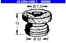 Uzávěr nádržky na brzdovou kapalinu ATE 03.3304-1400.1