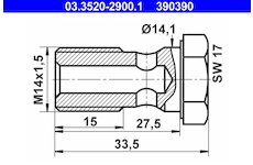 Duty sroub ATE 03.3520-2900.1